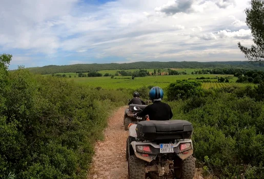 balade en quad à Bourdic près de Cévennes dans le Gard en Ardèche 30