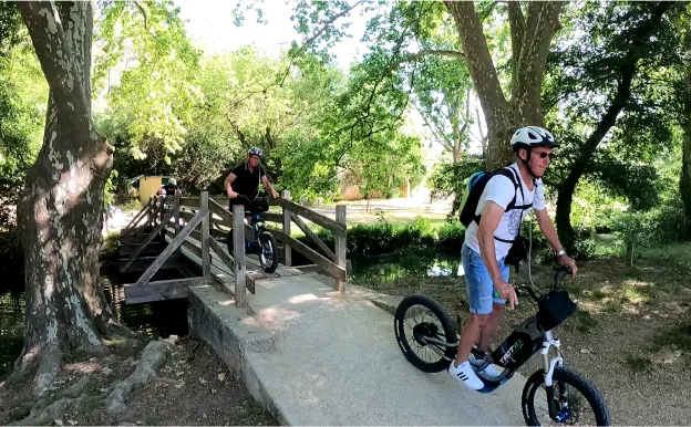 excursion trottinette electriques dans le Gard 30