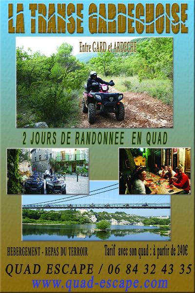 Randonnée Quad 1 à 2 Jours